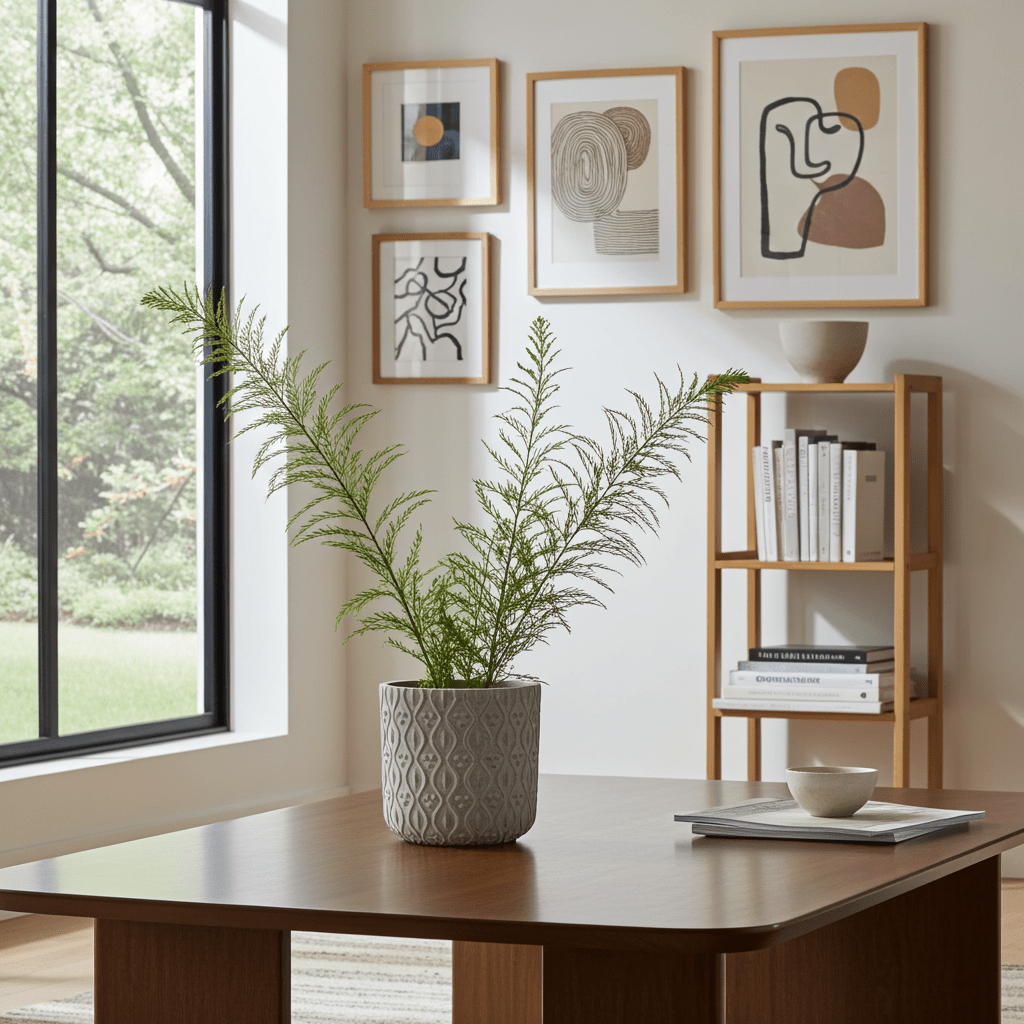 Vaso Decorativo Grigio Elegante Ceramica Design Moderno - GrazieGio