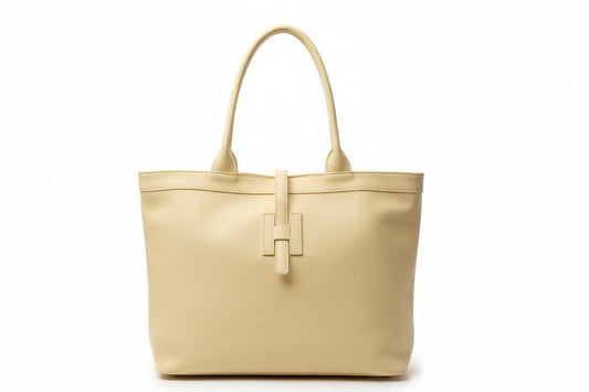 Borsa Shopper " H " pelle martellata - GrazieGio