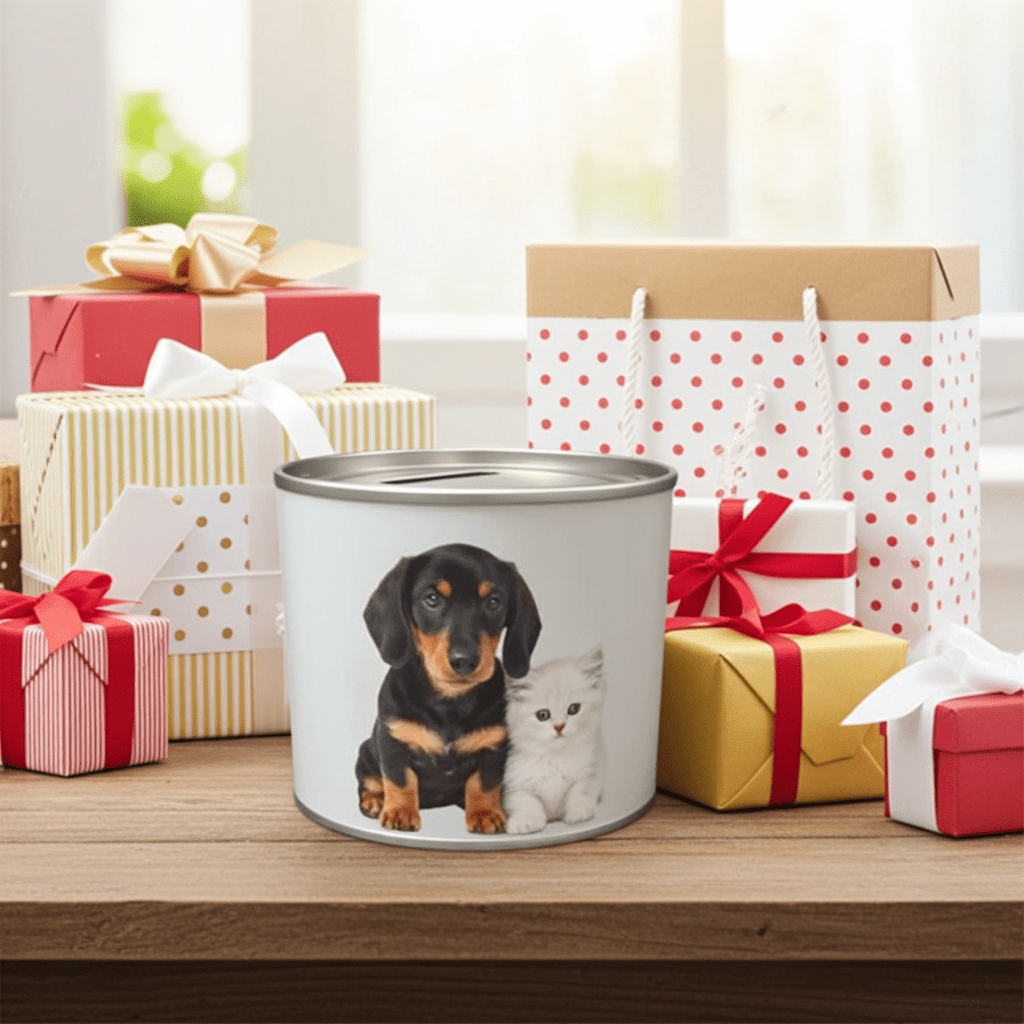 Salvadanaio Scatoletta Tonno - Regalo Originale Vintage - GrazieGio