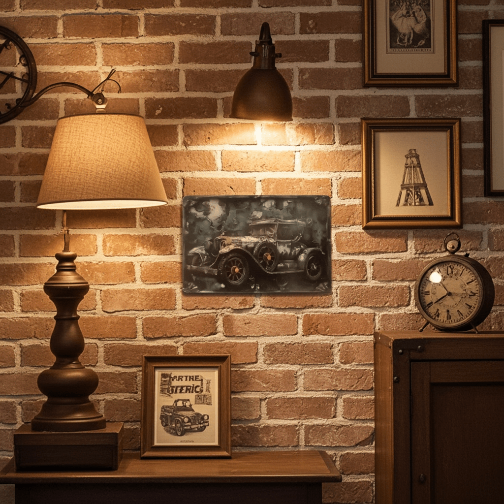 Placca Decorativa Metallo 20x30cm - GrazieGio