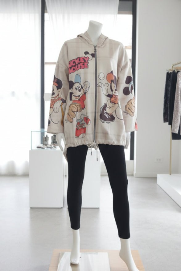 Felpa Oversize Streetwear "Iconic Pop" — Zip, Cappuccio & Grafica Urban - GrazieGio