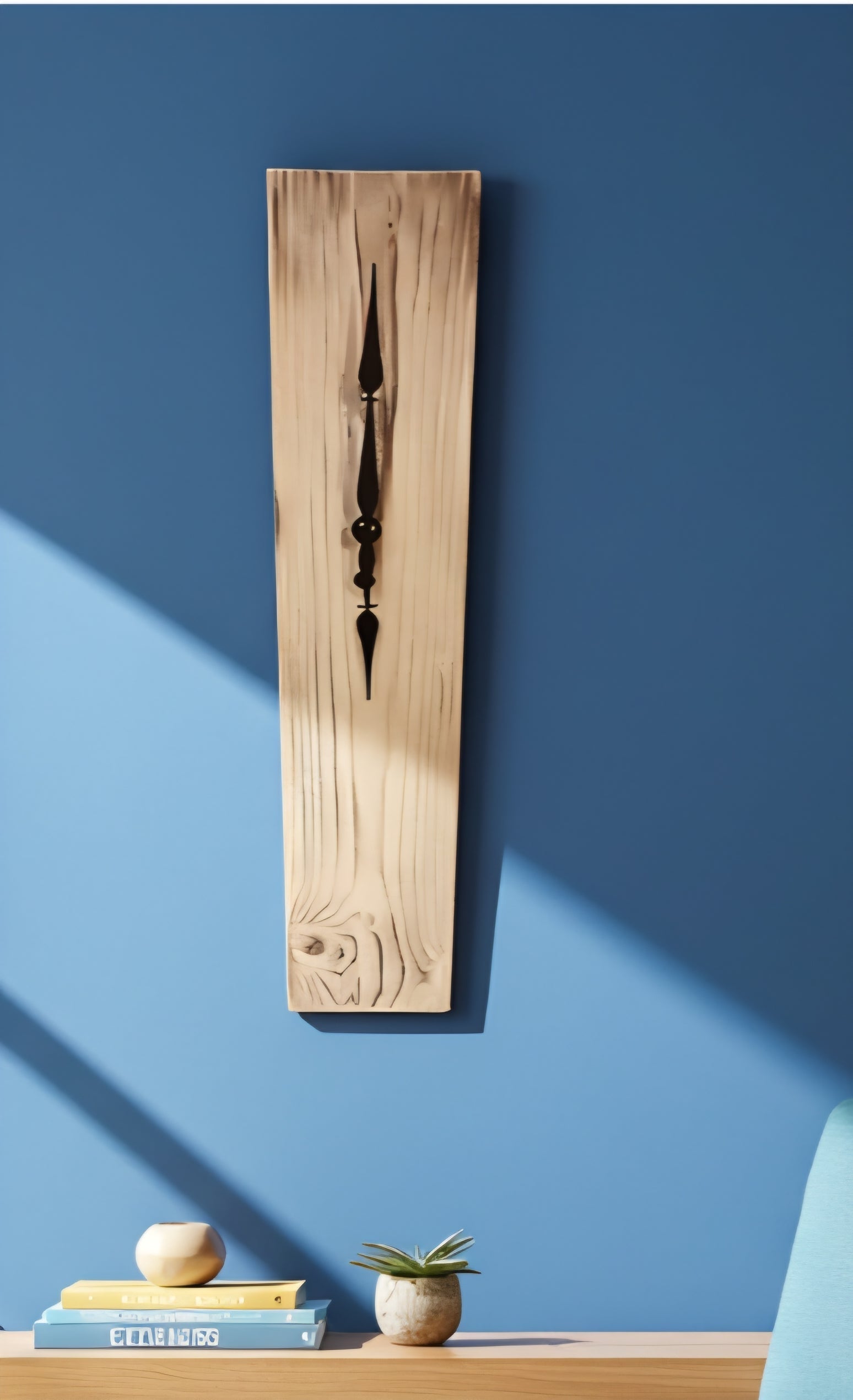 Orologio da Parete Legno Sfumature Bianche 50cm - GrazieGio