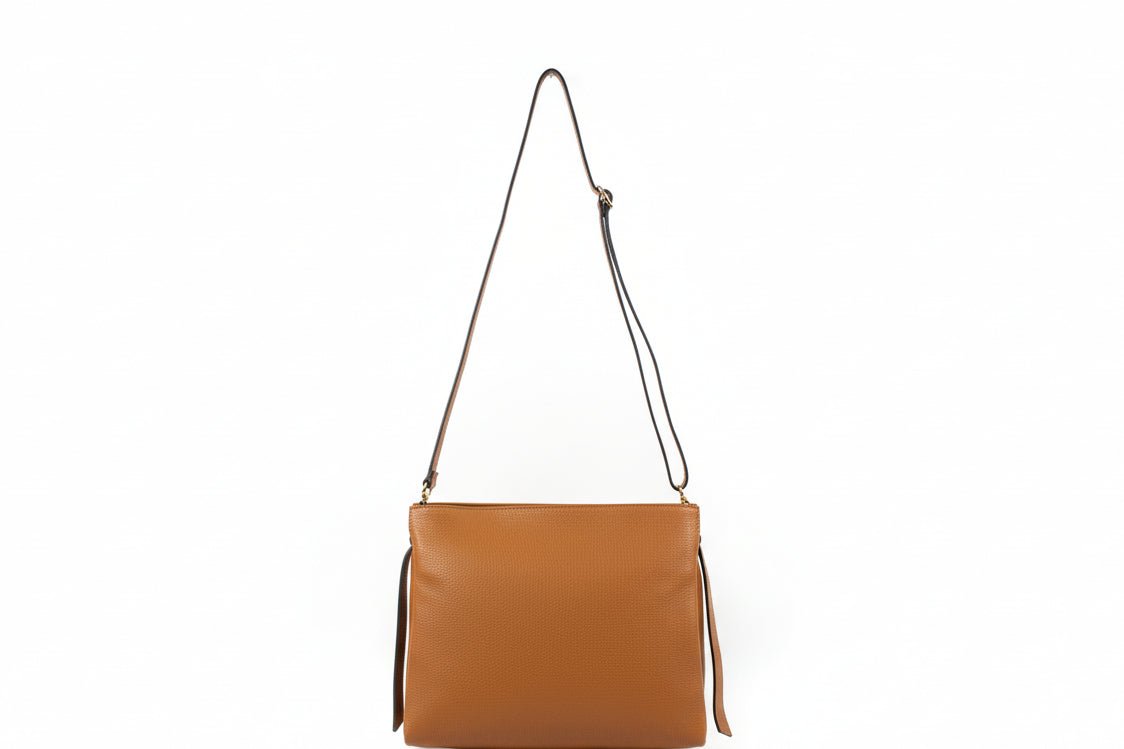 Borsa in Vera Pelle Martellata con Tracolla - GrazieGio - GrazieGio