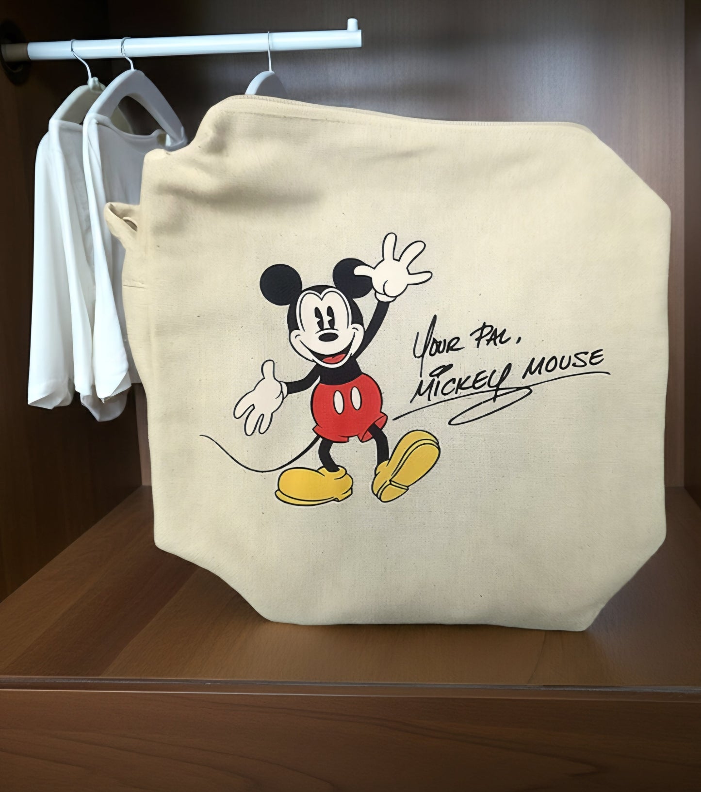 Pochette Cotone Decorata Topolino 18cm - GrazieGio