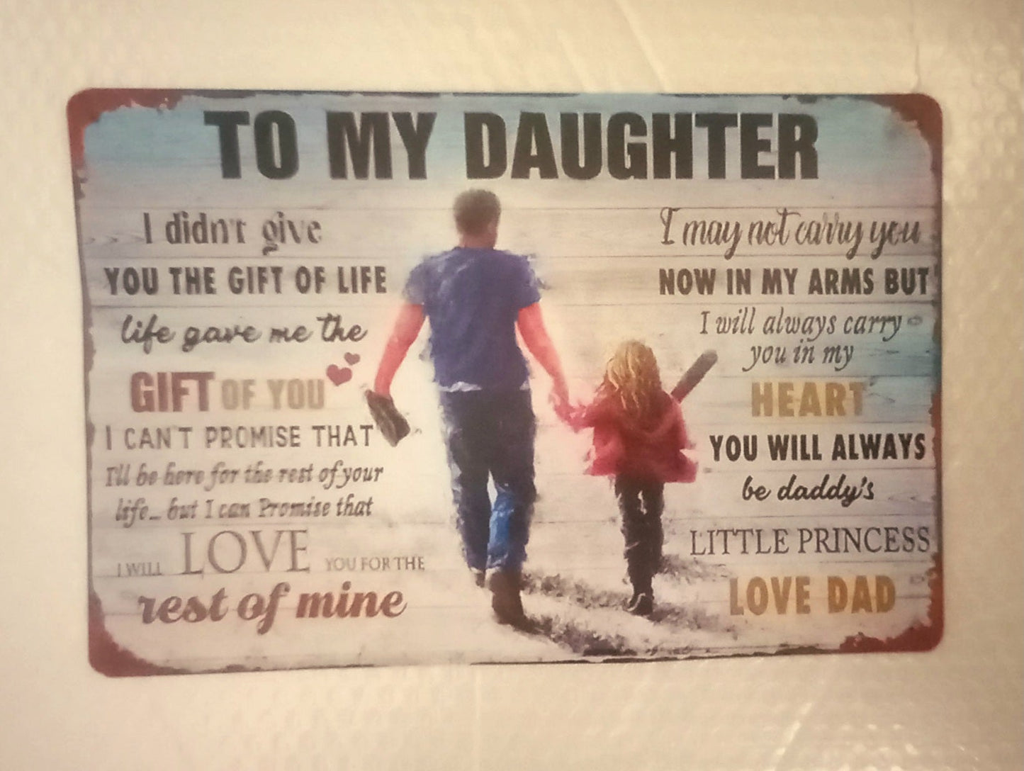 Placca Decorativa Metallo 20x30cm - GrazieGio