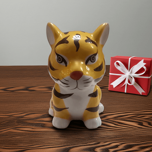 Salvadanaio Tigre 250g - Regalo Divertente Bambini Animali - GrazieGio