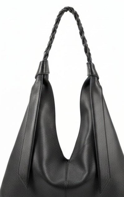 Borsa Hobo - Manici Annodati e Intrecciati - GrazieGio