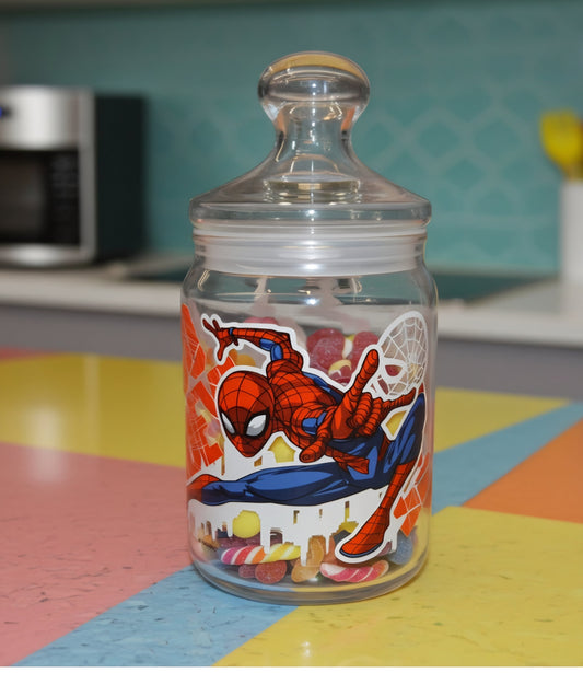 Barattolo decorato Spidermann - GrazieGio