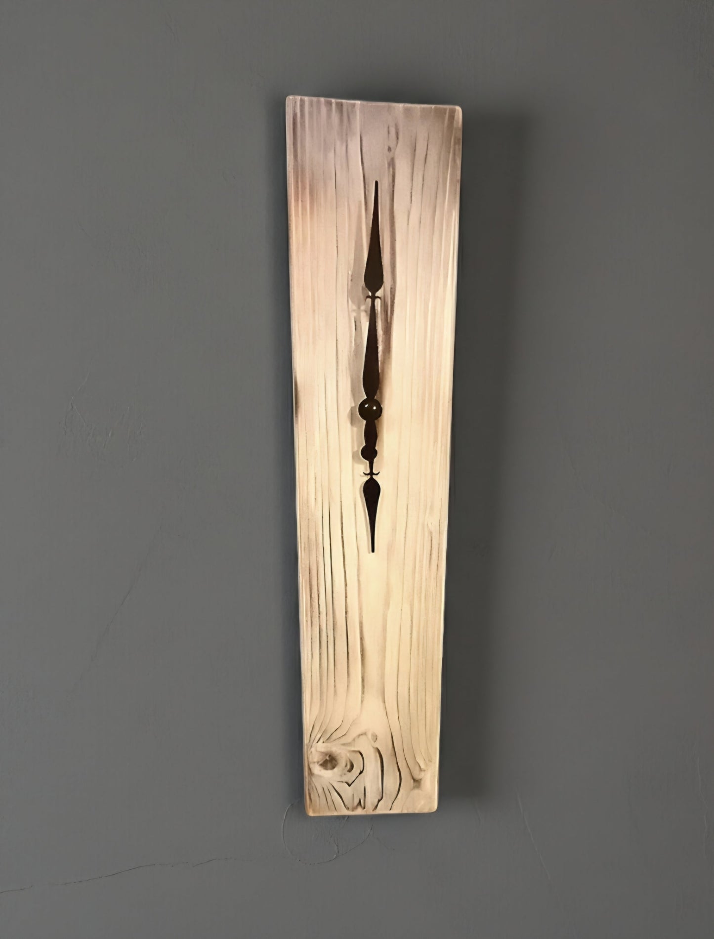 Orologio da Parete Legno Sfumature Bianche 50cm - GrazieGio