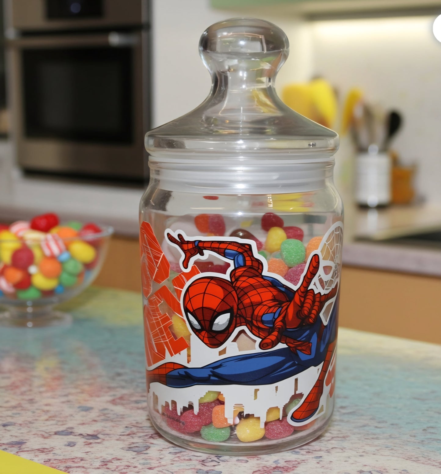 Barattolo decorato Spidermann - GrazieGio